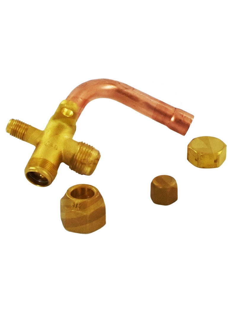 Air Conditioner Service Valve/condenser split Valve 3/4 inch L type - Image 2