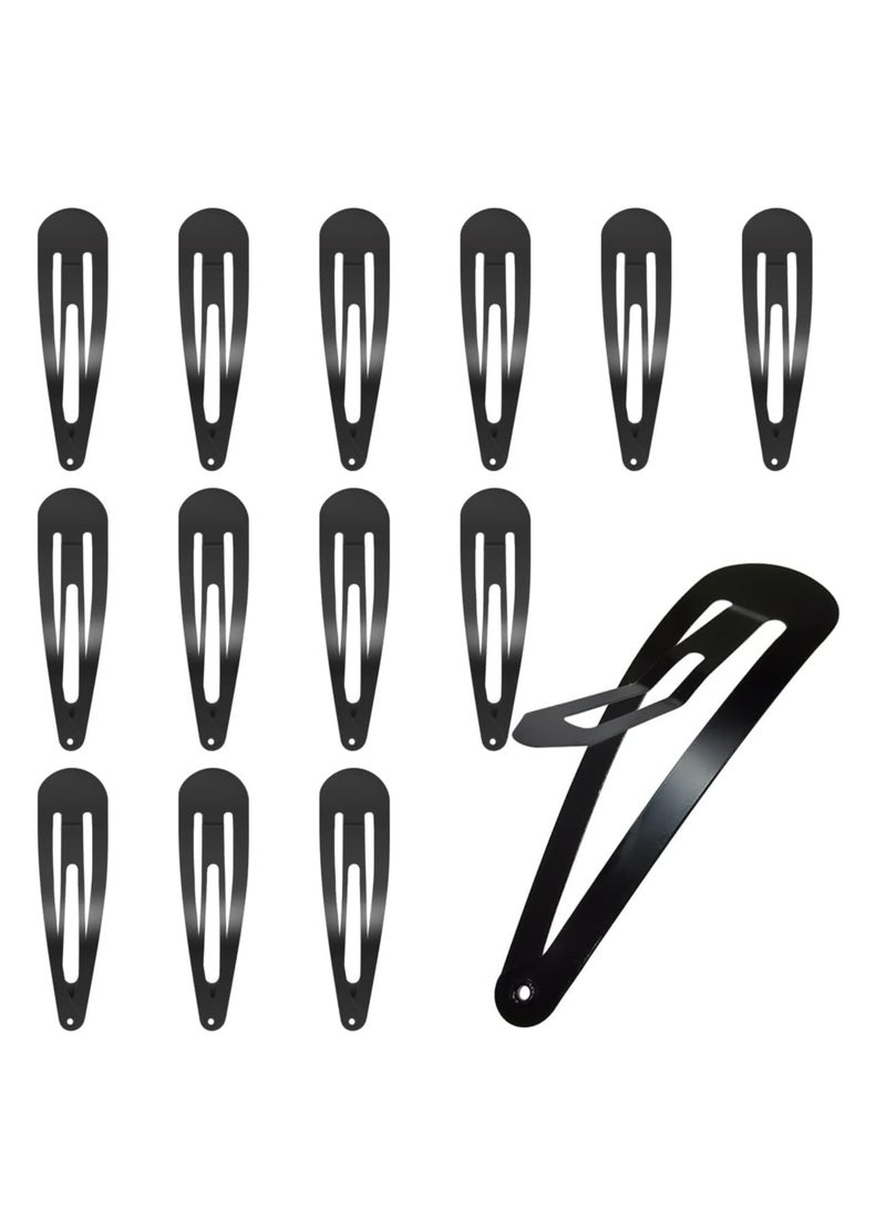Accessories 22 Tic Tac Hair Clips Hair Accessories for Women and Girls (Matte Black, M (Pack of-2) 24pcs) - Image 1