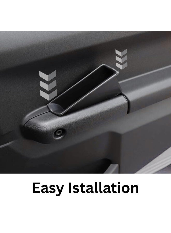 TRX AUTO Door Handle Insert Storage Tray for Suzuki Jimny 2019 to 2024 | Car Door Armrest Storage Box Handle Pocket |Suzuki Jimny accessories 2024 - Image 5