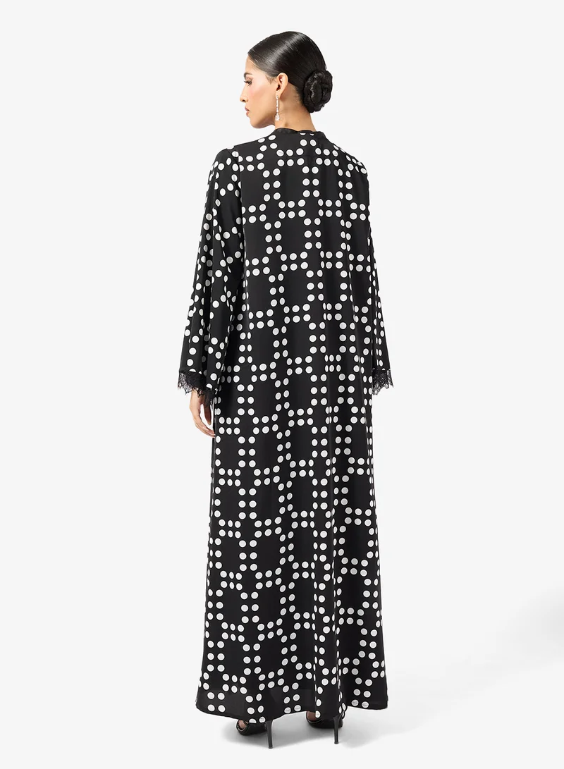 خزانة Printed Abaya