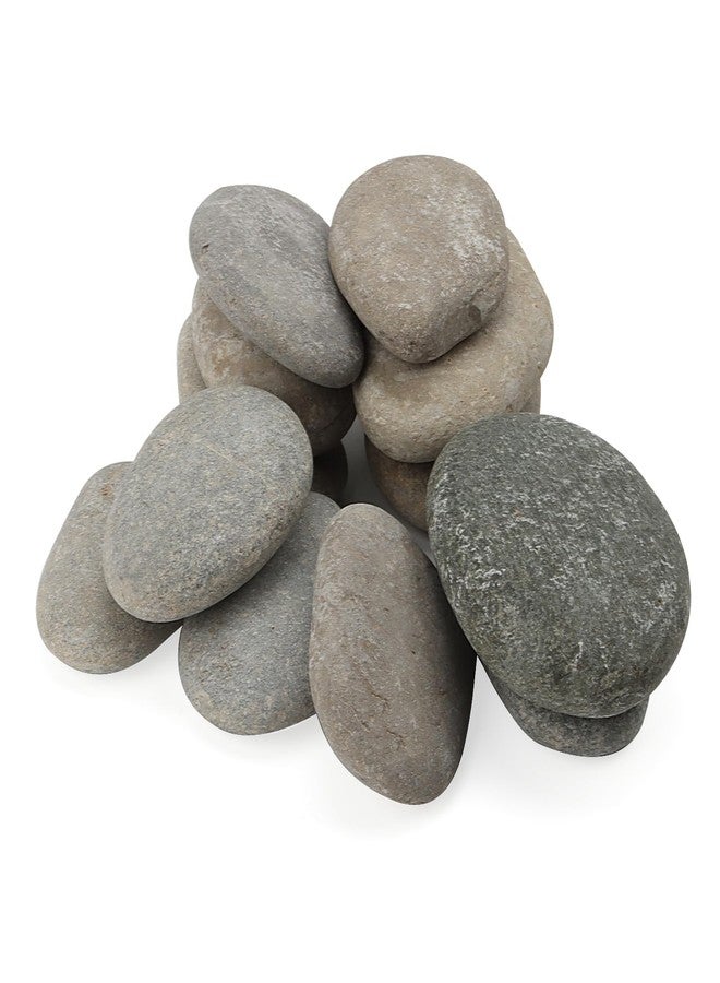 SHEUTSAN 12 PCS 3-4 Inch River Painting Rocks, Crafts Stones, Flat Rocks, Smooth Painting Stone for DIY Project, Hand Crafts - Image 5