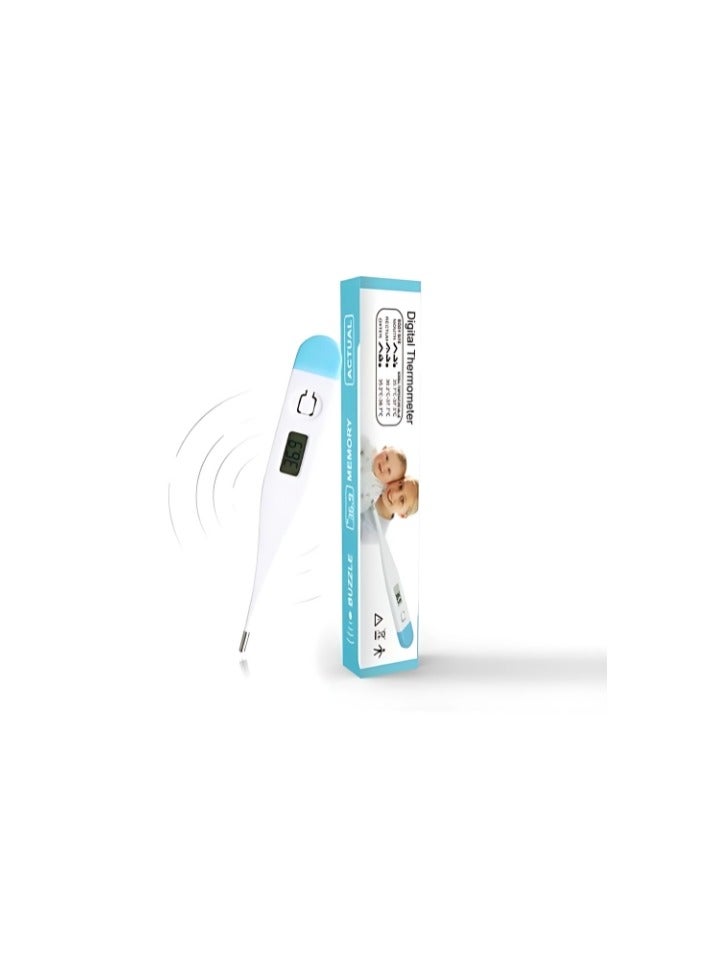 Generic Digital Thermometer for Fever, Quick Reading Waterproof Oral Thermometer with Fever Indicator. Best for Baby Kids and Adults  - Image 1
