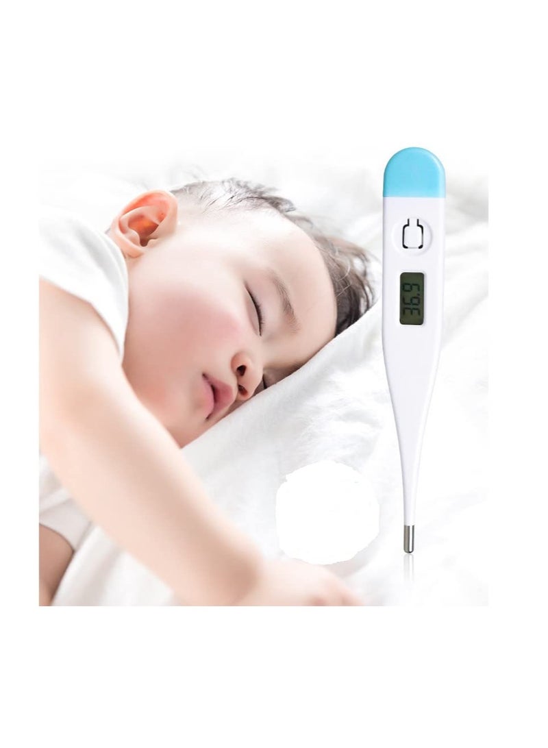 Generic Digital Thermometer for Fever, Quick Reading Waterproof Oral Thermometer with Fever Indicator. Best for Baby Kids and Adults  - Image 2