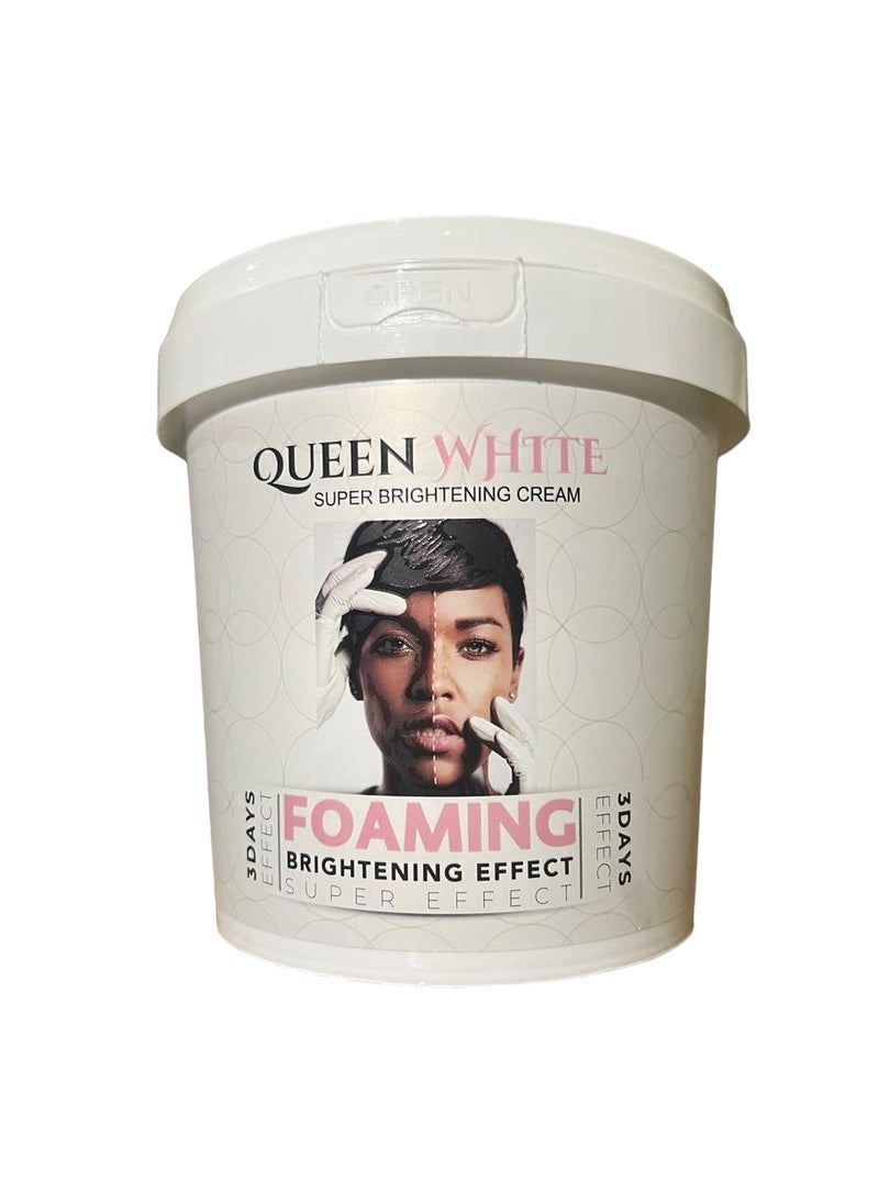 Queen Queen White Super Brightening Cream Foaming Brightening Effect 500 g 