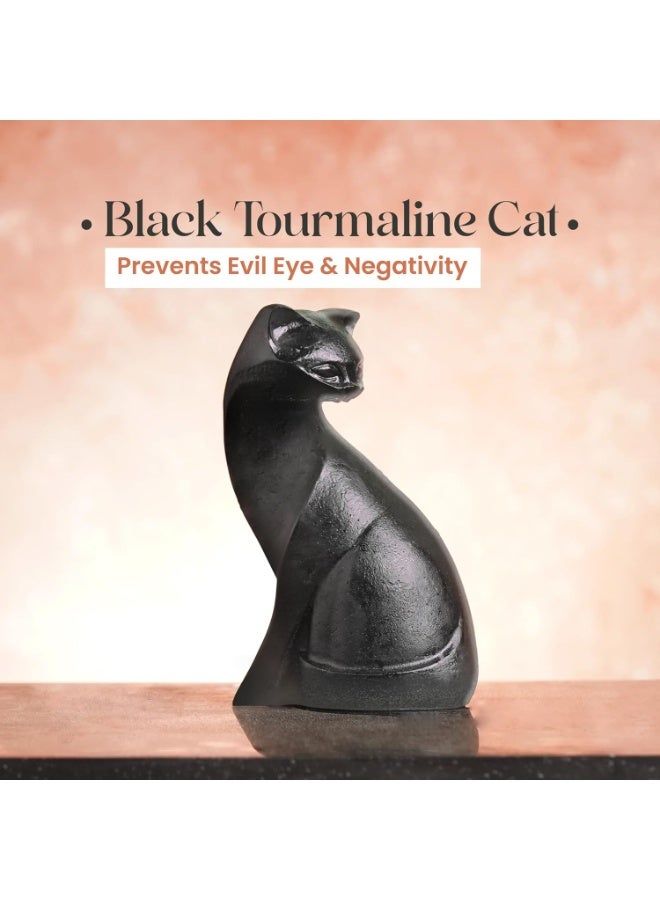 Studd Muffyn | Black Tourmaline Cat | Protects from Black Nazar - Image 3