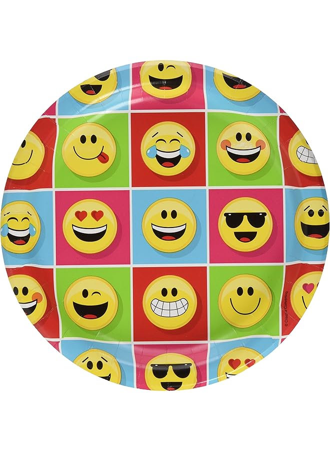كرييتف كونفيرتينج طبق عشاء إيموجيونز، 8 قطع، مقاس 9 بوصة