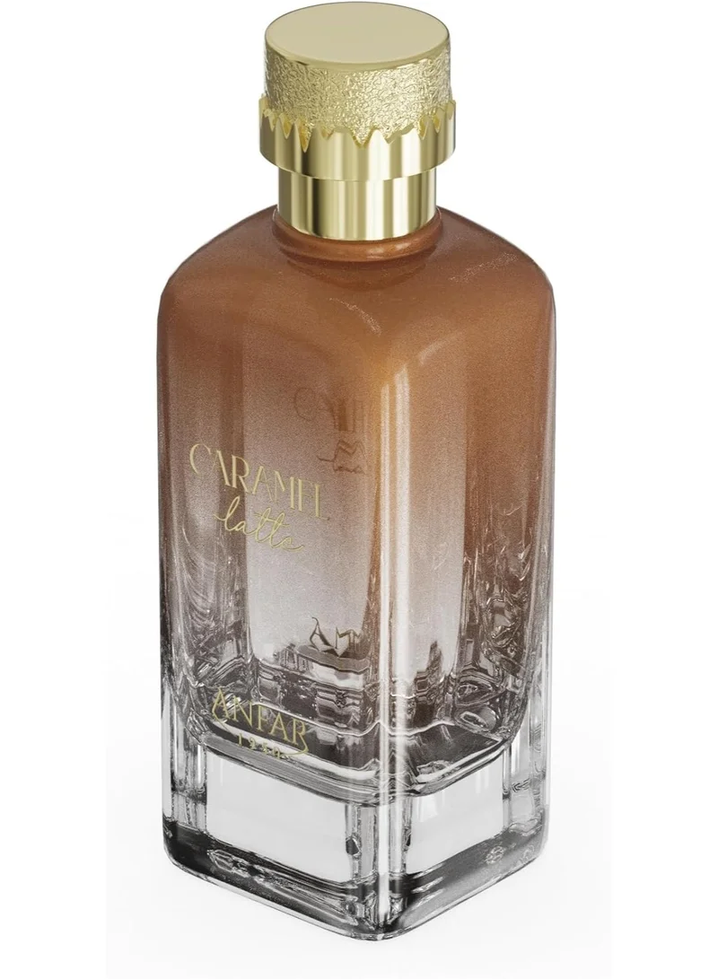Anfar Anfar Caramel Latte Extrait de Parfum 100ml – Long Lasting Women’s Gourmand Perfume with Caramel, Chocolate & Coconut