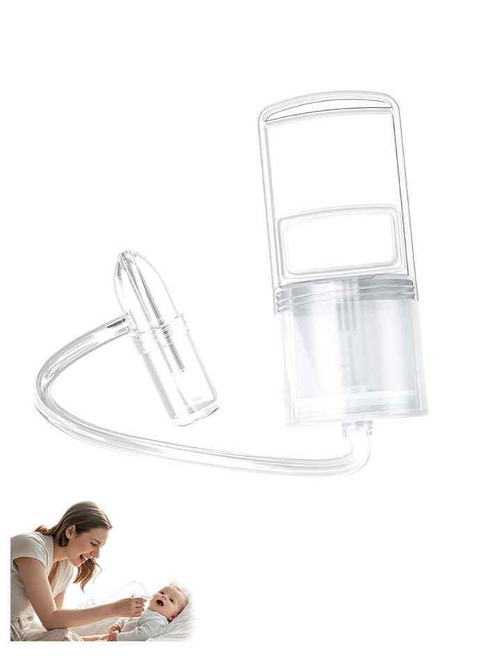 Sweet Life Nasal Aspirator for Baby, Portable Hand Puller Nose Sucker, Quiet Suction Easy to Operate | Reusable | Soft Silicone Nose Cleaner for Fast and Effective Relief of Nasal Congestion in Infant - Image 1
