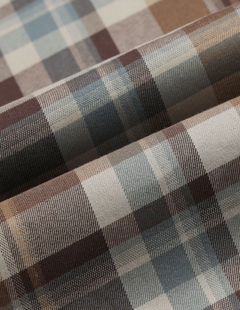 Arrow Tartan Checked Chelsea Slim Fit Shirt
