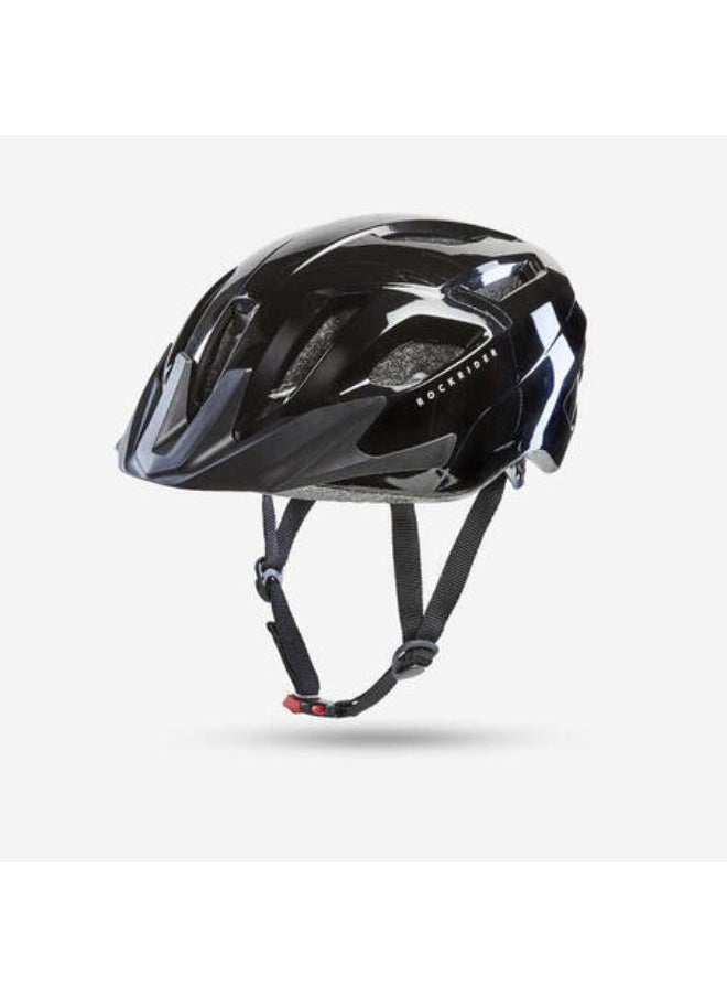 Rockrider Mountain Bike Helmet EXPL 50 - Black  - Image 4