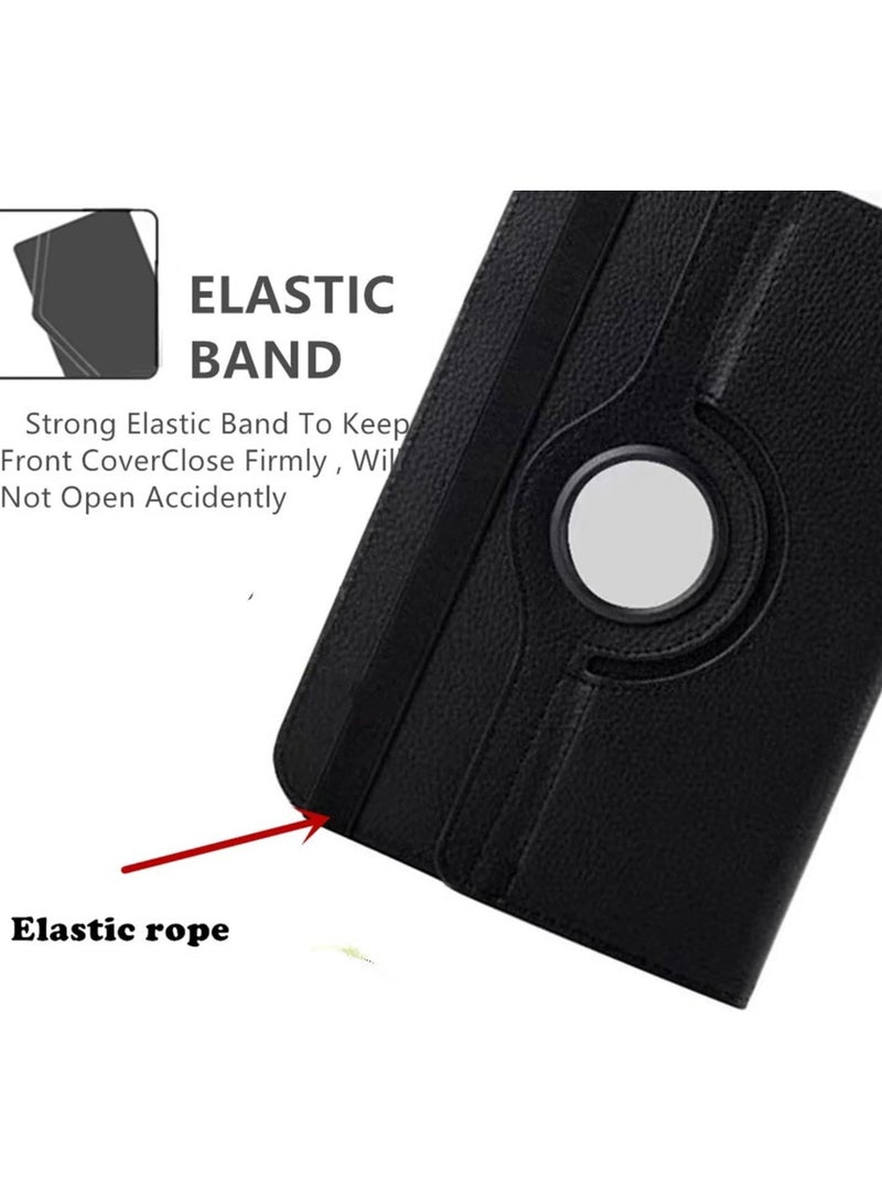 VKL Case Compatible with Huawei MatePad SE Case 10.4 inch 2022 Released Multifunctional Leather Cover Swivel Unique Stand Anti-Fall Auto Sleep/Wake (black) - Image 2