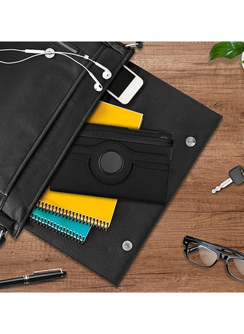 VKL Case Compatible with Huawei MatePad SE Case 10.4 inch 2022 Released Multifunctional Leather Cover Swivel Unique Stand Anti-Fall Auto Sleep/Wake (black) - Image 3