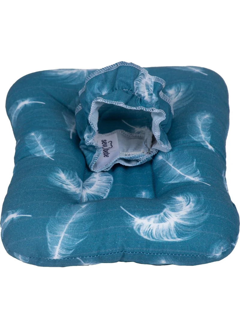 Sevi Bebe Sevibebe Breastfeeding Pillow Feather Pattern