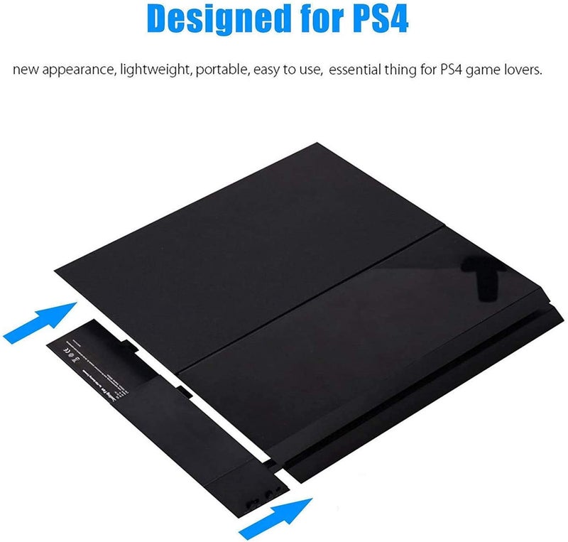 Linkhood مروحة تبريد لجهاز PS4، مروحة خارجية USB 5 مروحة بتصميم توربو للتحكم في درجة الحرارة لجهاز سوني بلاي ستيشن 4 (لـ PS4 فقط) - Image 4