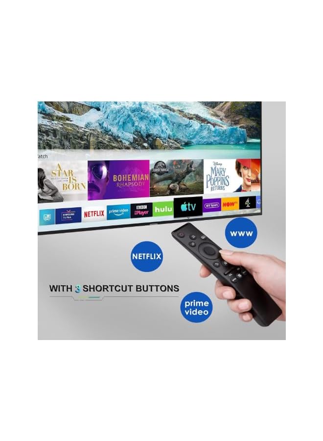 The Bros Universal Remote-Control for Samsung Smart-TV Remote Replacement of HDTV 4K UHD Curved QLED and More TVs with Netflix Prime-Video Buttons Infrared - Image 4