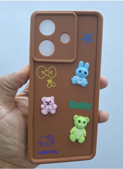 Cartoon Design Plastic Back Cover for Oppo A3 / A3X - n137