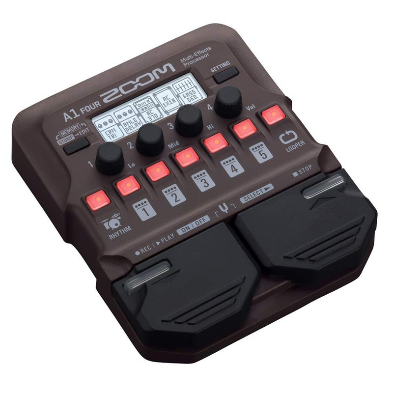 Zoom A1 Four Acoustic Instrument Multi-Effect Processor - Image 3