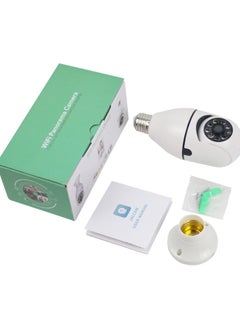 WiFi Panorama Camera & Wireless WIFI Outdoor CCTV Monitor Smart Home Security, Easy To View Install, Your Ultimate Home Sentinel Wireless Light Bulb Monitor Camera 1080P 2MP WiFi Smart Camera Night Vision 2 way Talk Motion Detection APP Remote Monitor