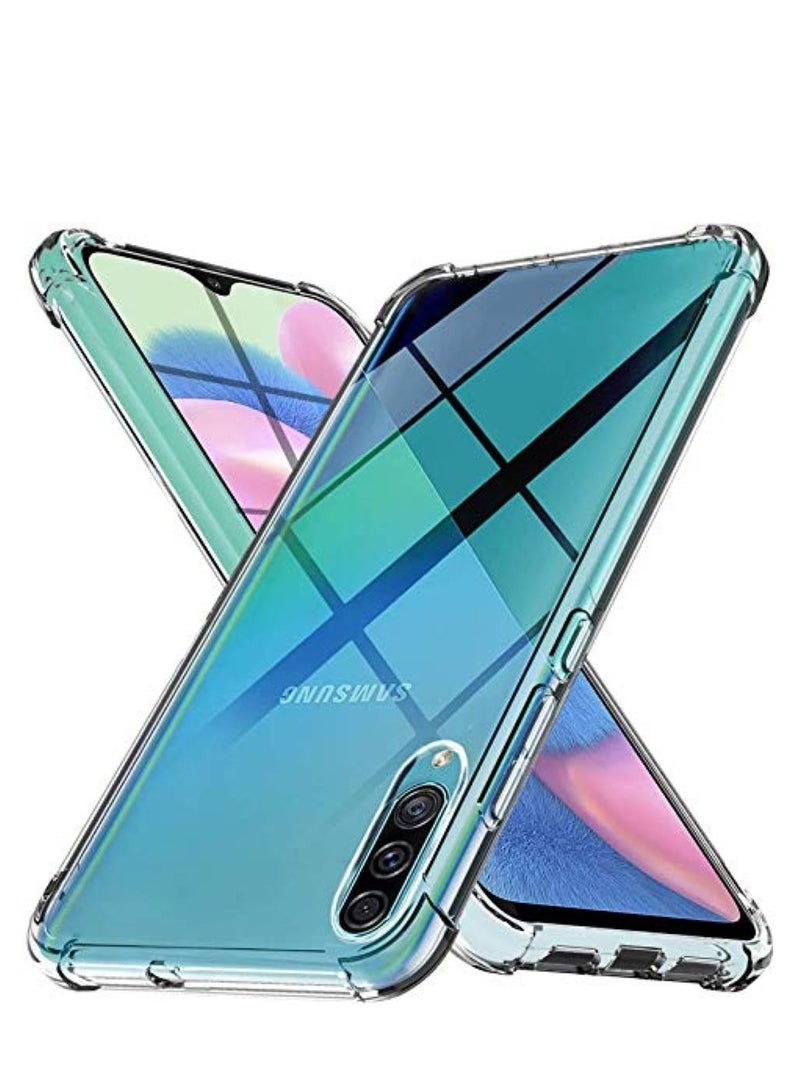 Transparent shockproof cover for Samsung Galaxy A50