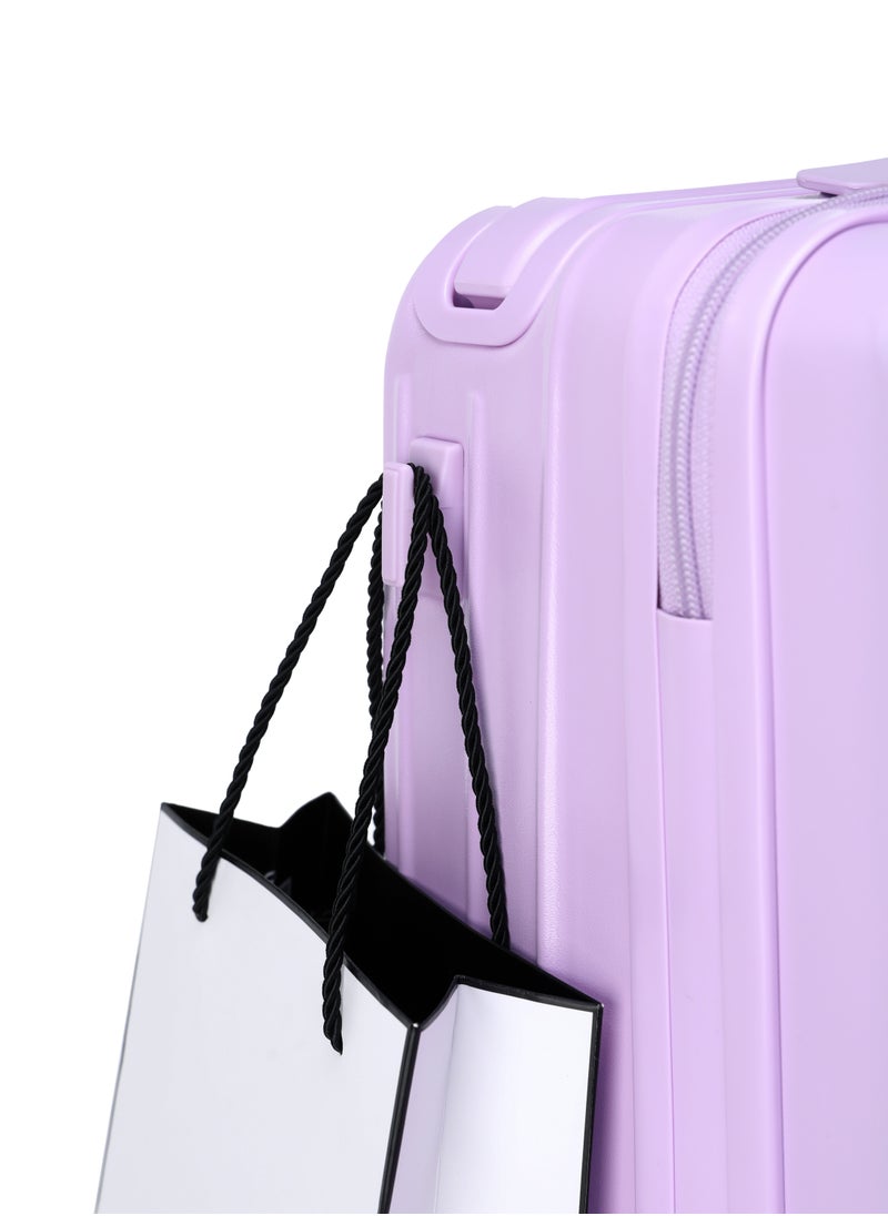 LIGHTGO - LIGHTGO 7615 purple large size Suitcase 28" case  check in luggage with Expandable with TSA travel case YKK zipper laptop pocket - Image 1
