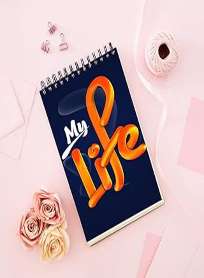 Notebook With Trendy design - My life