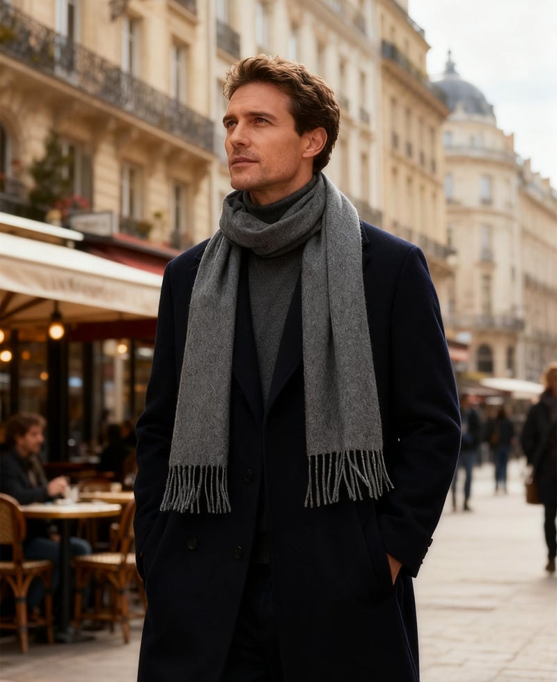 XuoAz Winter Scarf for Men Women - Soft Warm Cashmere Feel Scarves Long Mens Shawl - Image 2