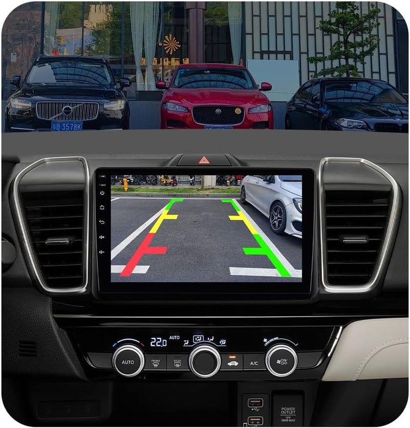 Vierex Fit Honda City Car Stereo Honda City Android Screen 2020-2024, Wireless CarPlay & Android Auto, GPS Navigation, BT DSP WiFi 4G AHD Camera Included Fast Interface (4+32GB Carplay 8CORE) - Image 5