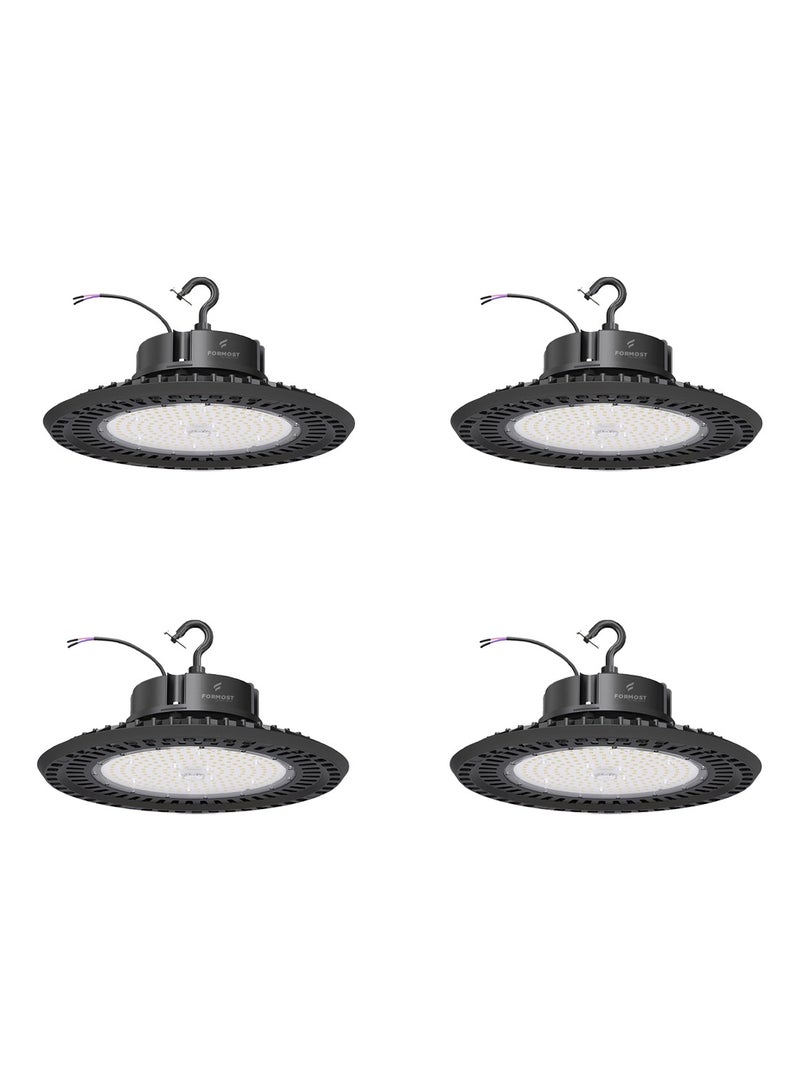 FORMOST FORMOST LED High Bay Light 200W | IP65 Waterproof | 5 Years Warranty | High Efficiency Industrial and Commercial Light for Warehouses and Factory | Cool White (PACK OF 4)  - Image 1