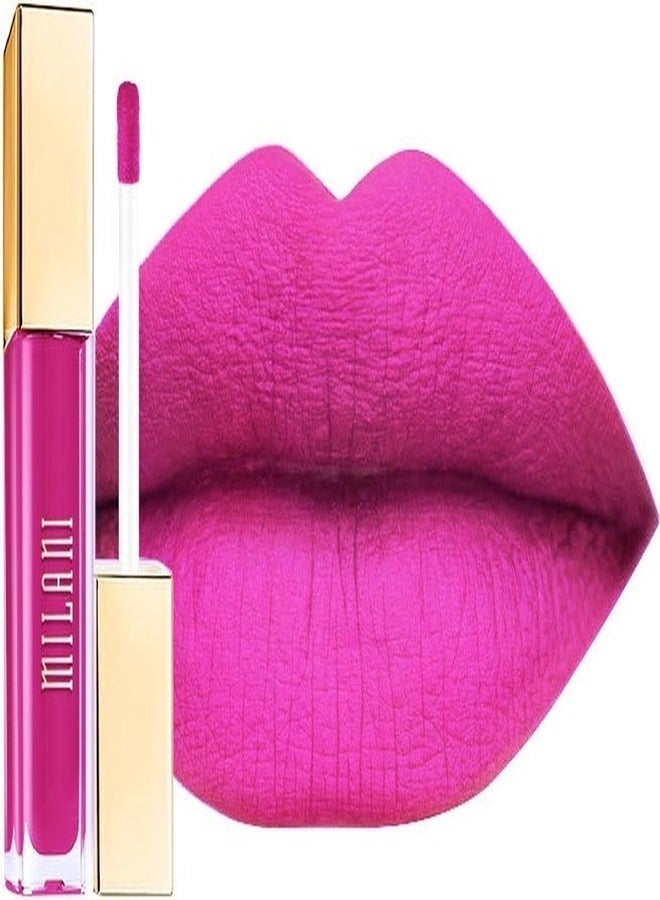 Milani Amore Matte Lip Crème, Shade 17 Fancy, 6g - Long-Lasting, Full Coverage Matte Liquid Lipstick - Image 2