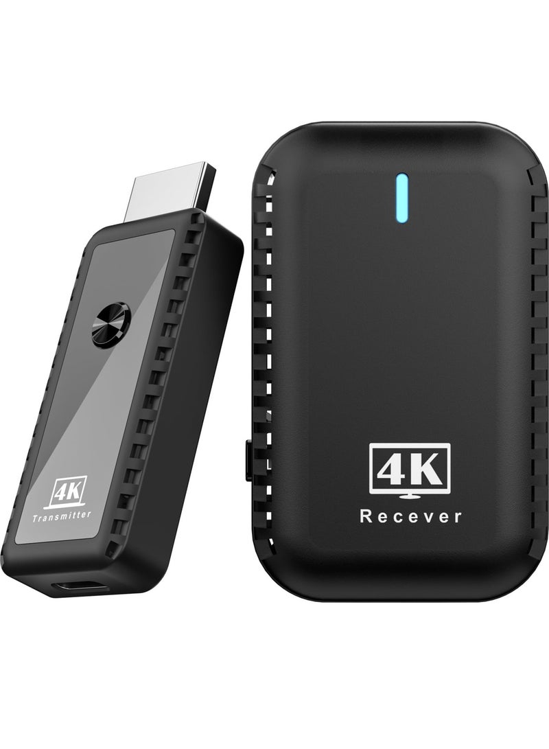 SYOSI جهاز إرسال واستقبال HDMI لاسلكي، موسع HDMI لاسلكي 4K، توصيل وتشغيل، مجموعة HDMI لاسلكية محمولة عالية الدقة بالكامل، تدعم 5G/2.4G لبث الفيديو والصوت إلى الشاشة من الكمبيوتر المحمول/صندوق التلفزيون - Image 1