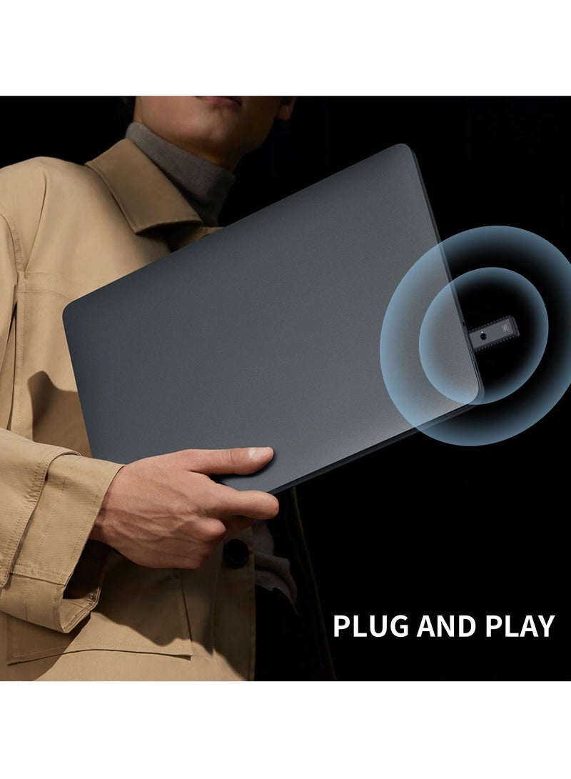 SYOSI جهاز إرسال واستقبال HDMI لاسلكي، موسع HDMI لاسلكي 4K، توصيل وتشغيل، مجموعة HDMI لاسلكية محمولة عالية الدقة بالكامل، تدعم 5G/2.4G لبث الفيديو والصوت إلى الشاشة من الكمبيوتر المحمول/صندوق التلفزيون - Image 2