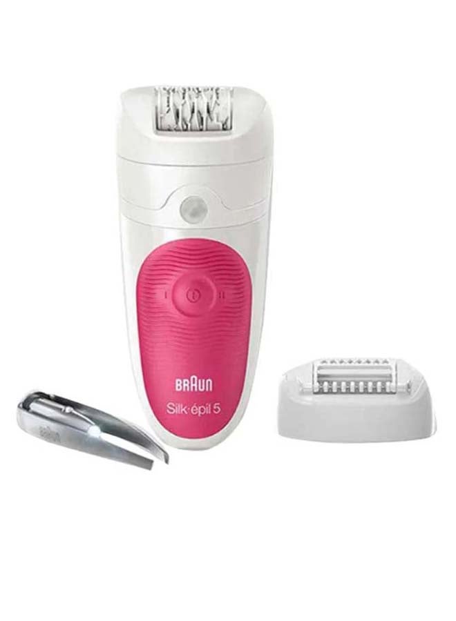 BRAUN Silk-Epil 5 Wet And Dry Epilator White/Pink - Image 1