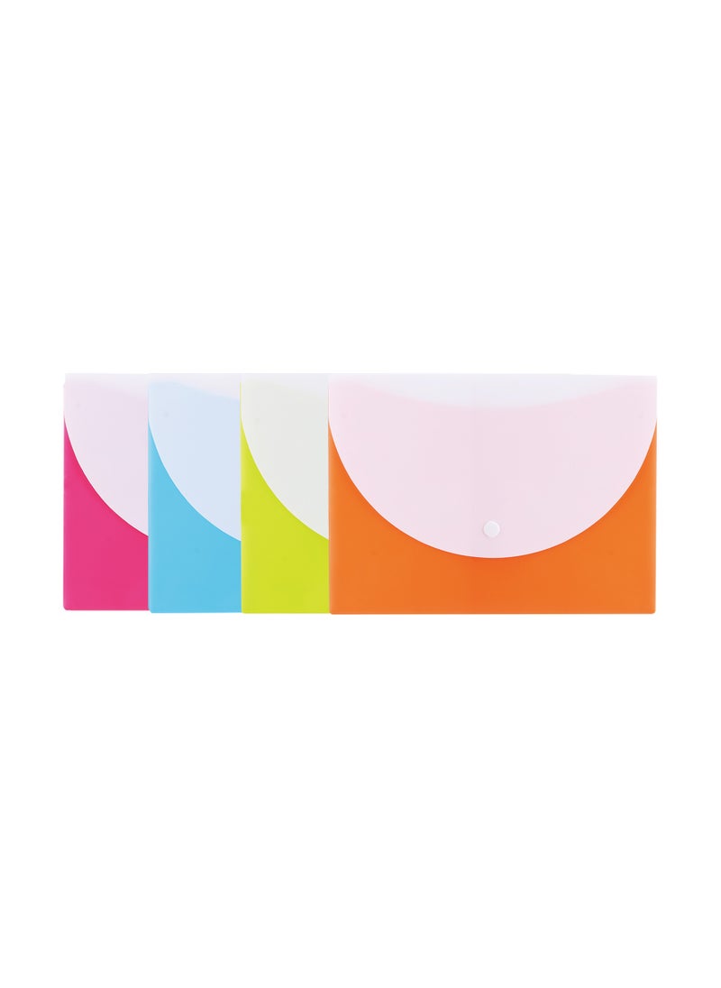 Deli Deli A5 File - Assorted Colors, 100% Imported Material, E38978  - Image 1