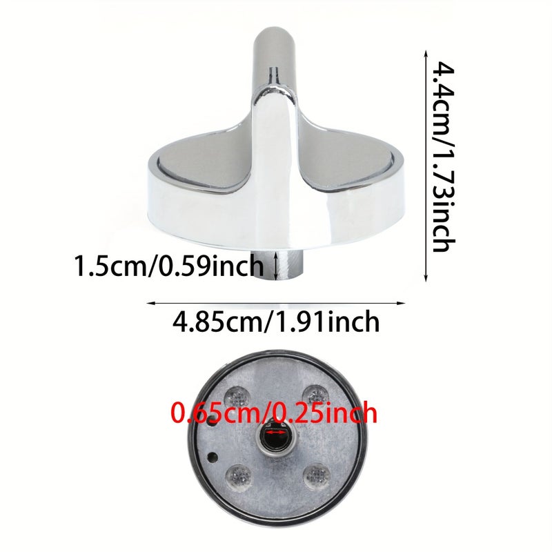 Gas Burner Knob Replacement Silvery For AP6023301 - Image 3