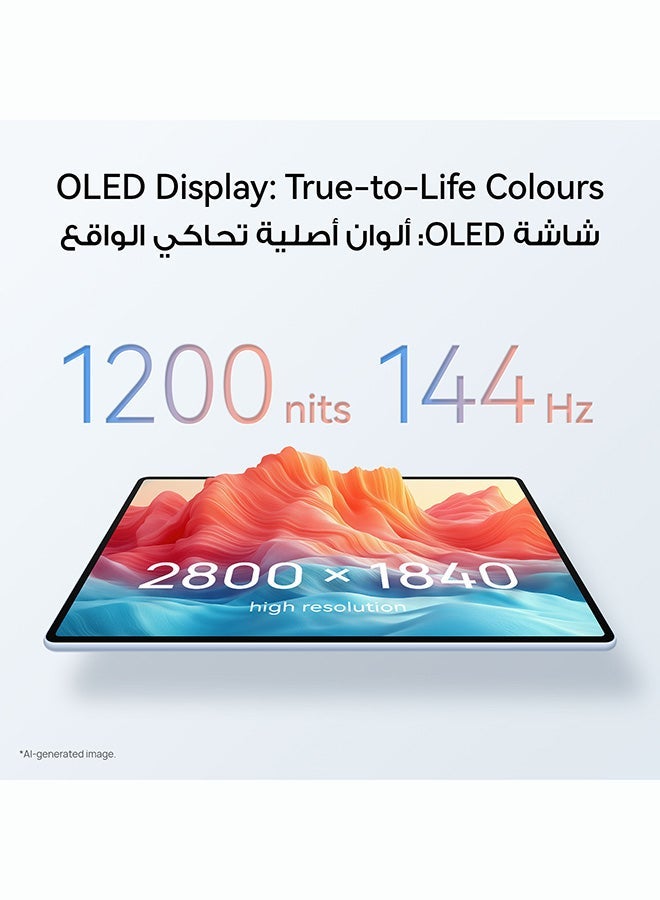 HUAWEI MatePad Air PaperMatte Edition White 8+8GB RAM + 256GB WiFi with FREE M-PENCIL + Keyboard + Mouse + All-in-one Care - Middle East Version - Image 3