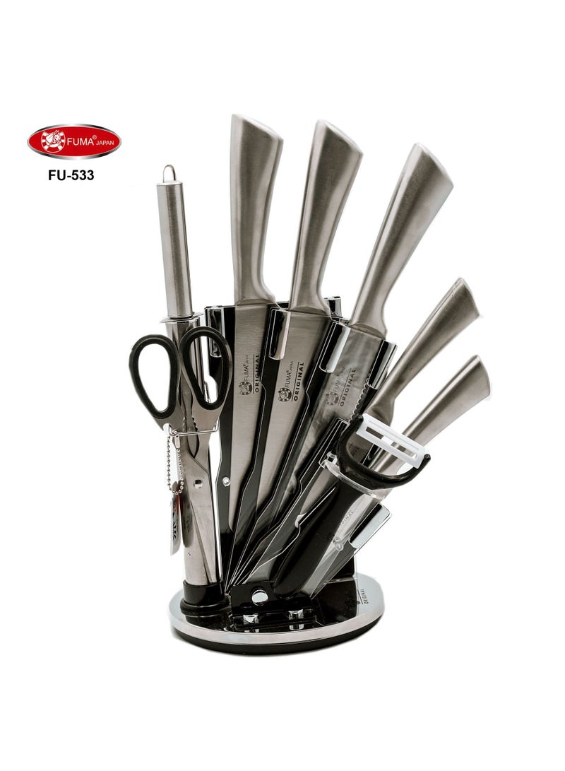 FUMA JAPAN 9 PCS KNIVES SET