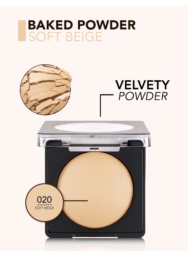 flormar NP Baked Powder - 020 Soft Beige - Image 5