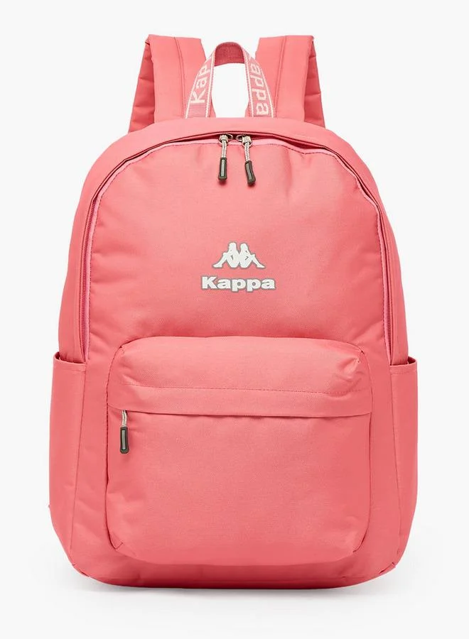 كابا Logo Print School Backpack For Kids 8-13 Years With Adjustable Straps - 15x33x33 CM