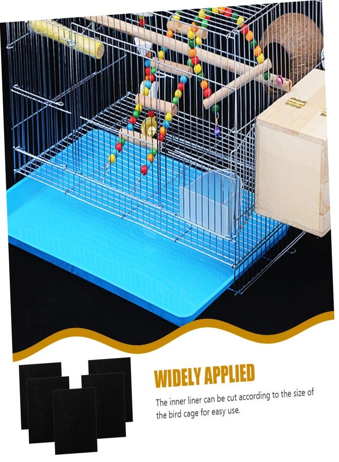 Yardwe 30Pcs Disposable Bird Cage Liners Water Absorbent Pads for Parakeet Cages Easy to Cut Simplifies Cleaning Promotes Bird Bird - Image 5
