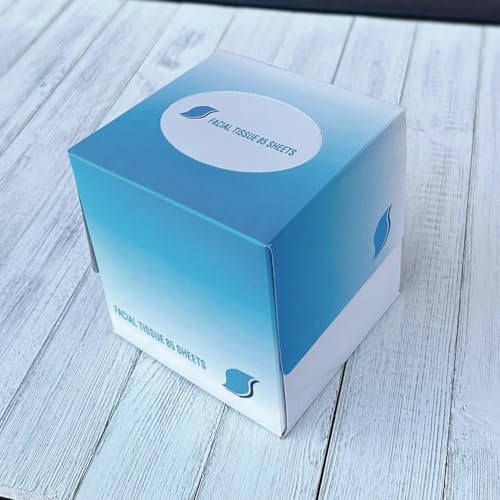 GEN 852D Facial Tissue Cube Box, 2-Ply, White, 85 Sheets/Box, 85 per Box (Case of 36 Boxes) - Image 4