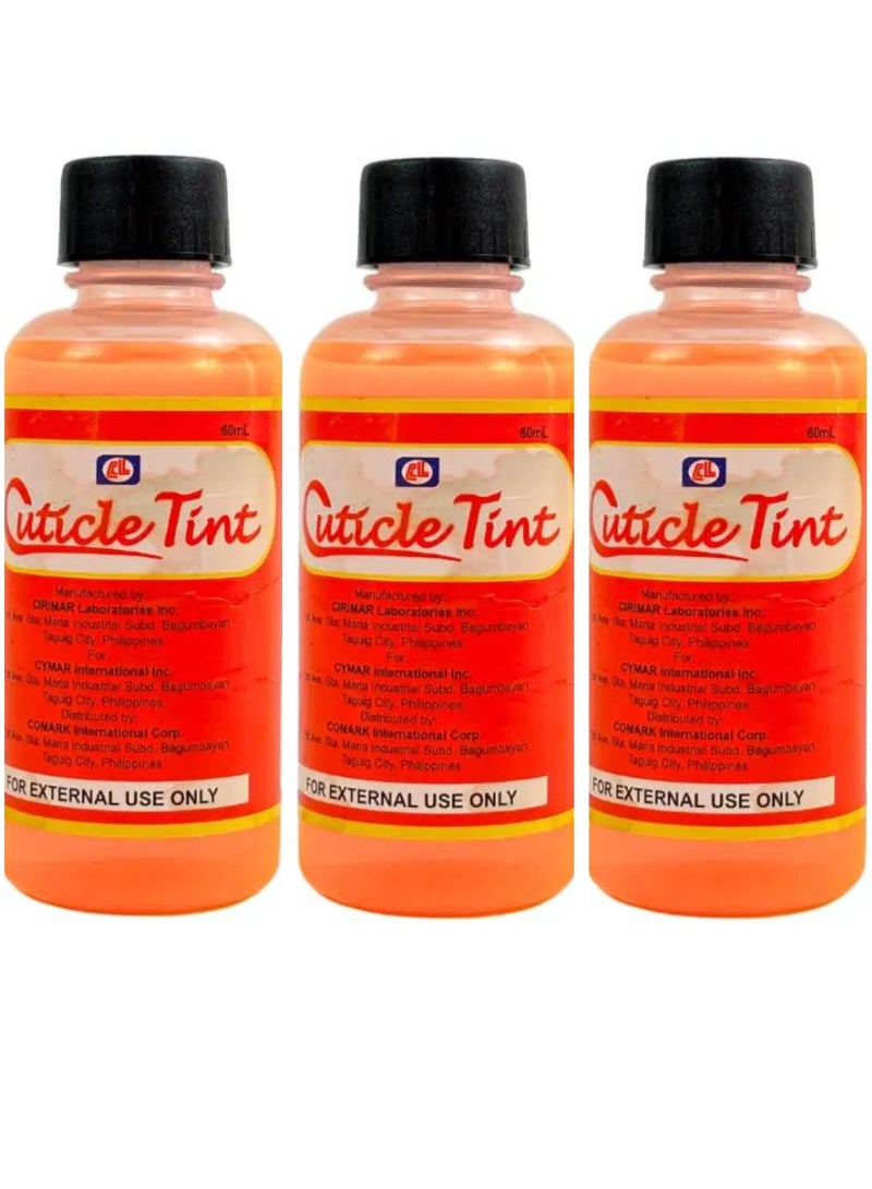 صبغة بشرة الأظافر من كومارك 60 مل 3 قطع
