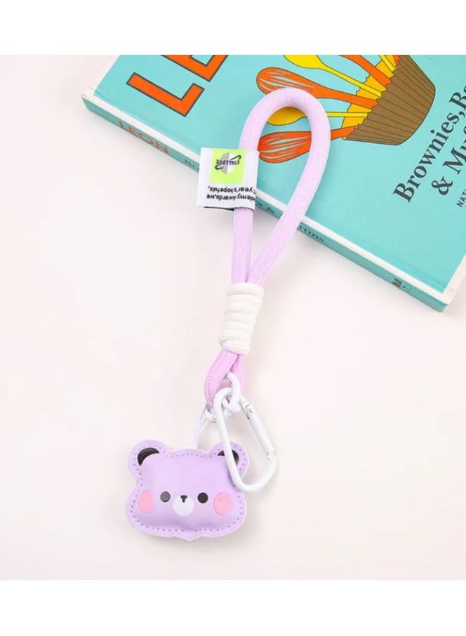 قلادة مصممة بشكل أنيق تعلق في الهاتف ، مع جزء بلاستيكي للتثبيت في الهاتف - Image 1