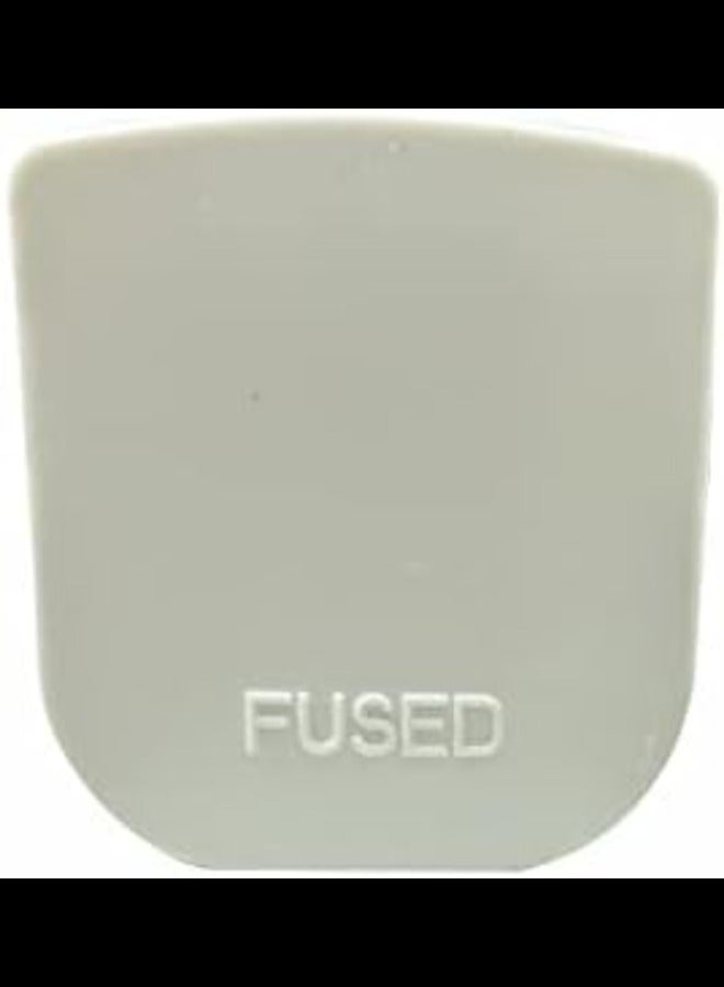 Fused Pin Plug Top UK Standard Fitted 13A Fuse - Image 1
