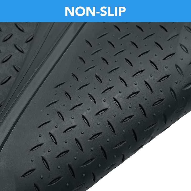 PIC AUTO Heavy Duty Rubber Trunk Cargo Liner Floor Mats, Trimmable to Fit for Car, SUV, Van, and Trucks – All-Weather Protection, Anti-Slip Backing, Easy to Clean, Durable and Long-Lasting (Gray) - Image 4