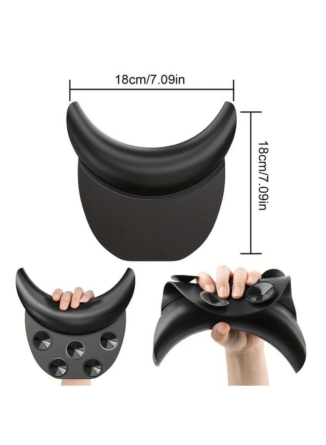 1pc Neoprene Shampoo Bowl Neck Rest Pillow Hydrotherapy Spa Support Hair Salon - Image 4