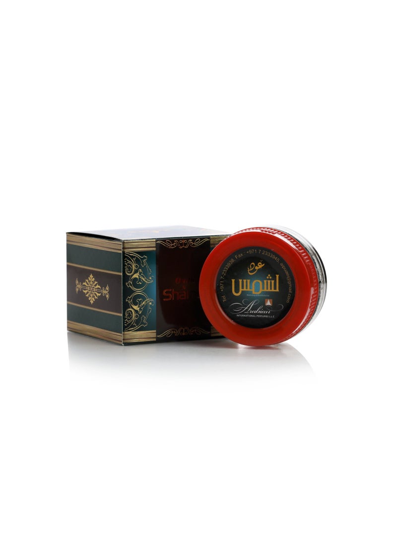 ARABIAN INTERNATIONAL PERFUMES LLC - OUD SHAMS OUD MA'ATTAR Incense/Home Fragrance - Embrace Radiant Luxury 50gm - Image 1