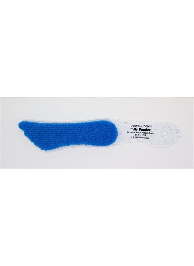 Large Pumi Foot File (4 Pack): 2-in-1 Callus Remover Pedicure Stone & Ped Scrubber For Smooth Feet and Heels, Dual-Grit (Medium + Coarse)