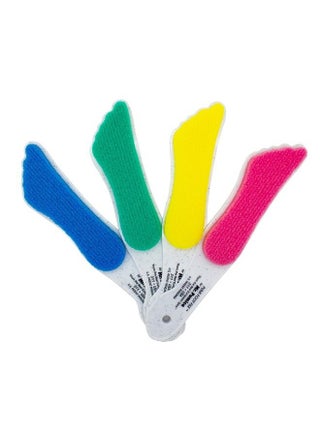 Large Pumi Foot File (4 Pack): 2-in-1 Callus Remover Pedicure Stone & Ped Scrubber For Smooth Feet and Heels, Dual-Grit (Medium + Coarse) - pzsku/Z9C01E4F5E9FA291453F5Z/45/_/1689297099/95aab271-731b-49a5-936a-bc685c7ffe22