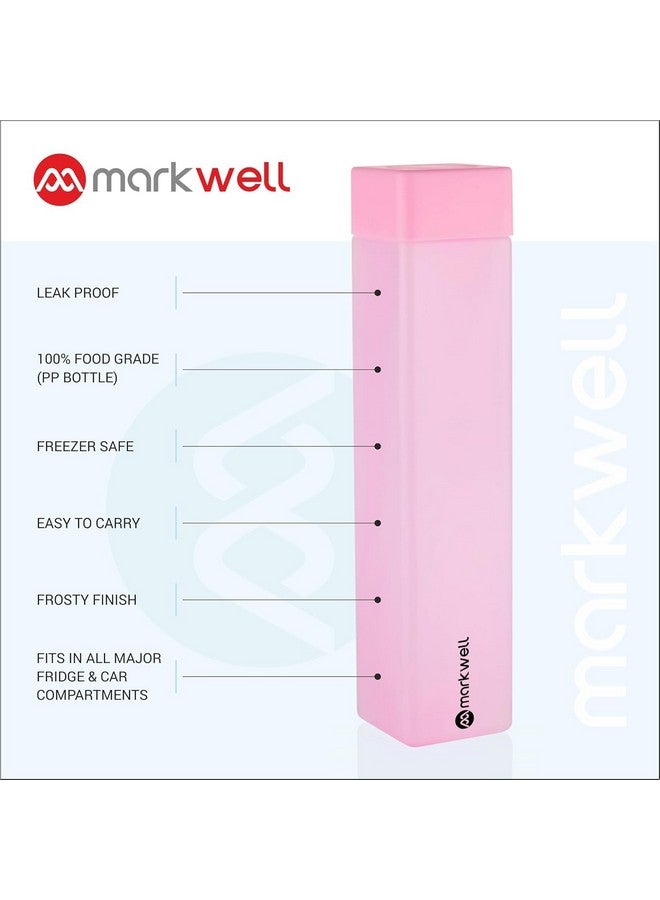 MARKWELL 100% Food Grade Premium Plastic Refrigerator Water Bottles For Fridge Set Of 6, 1 Litre (6) - Image 5