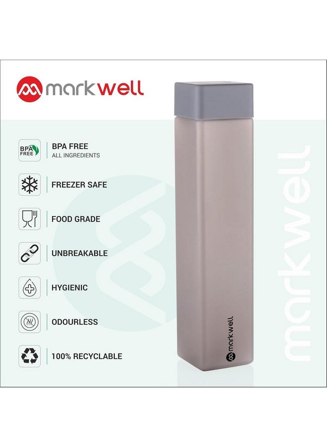 MARKWELL 100% Food Grade Premium Plastic Refrigerator Water Bottles For Fridge Set Of 6, 1 Litre (6) - Image 4